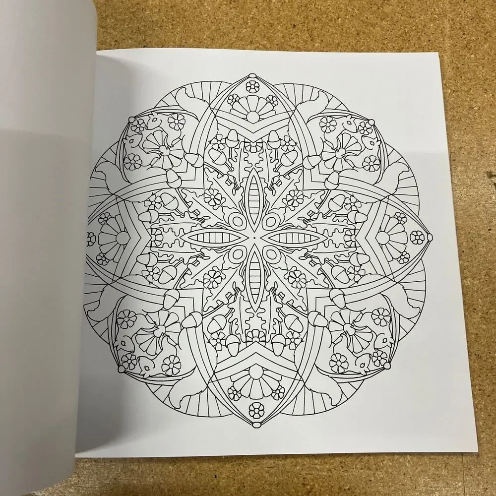 The Nature Mandala Coloring Book Featuring Cynthia Emerlye 44 Designs